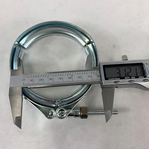 One piece of 3" I.D. Mild Steel V-band Clamp&Flange Universal in Saudi Arabia