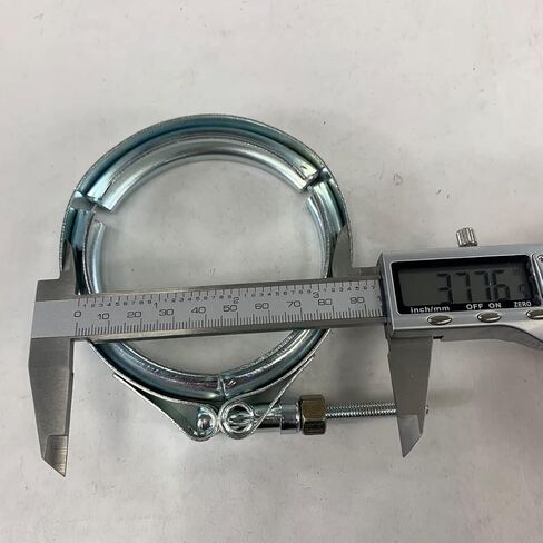 One piece of 3" I.D. Mild Steel V-band Clamp&Flange Universal in Saudi Arabia