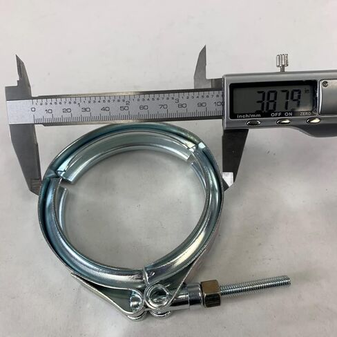 One piece of 3" I.D. Mild Steel V-band Clamp&Flange Universal in Saudi Arabia