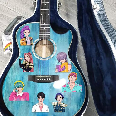 8Pcs Anime Stickers, Mixed & Matched with 8 Designed Cartoon Sticker for Party Favors, Reward, Decor, Gift Idea in Saudi Arabia