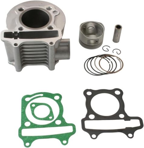 مجموعة كتلة الأسطوانة 125cc 52.4 مم متوافقة مع Agility125 Carry R16 Rs Like125 Lx Like People Eu 3 Super 8 125 4T in Saudi Arabia