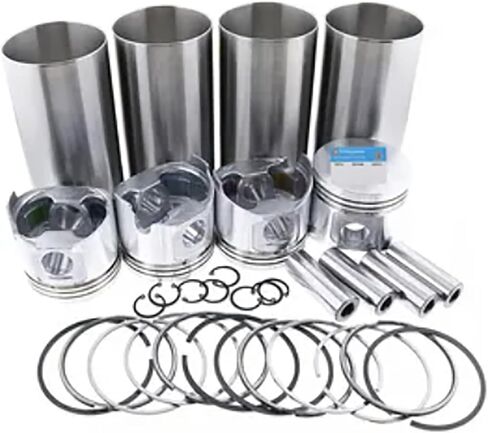 FridayParts طقم بطانة اسطوانة المحرك 1G41021110 1G41021050 متوافق مع Kubota V6108 جرار M126XDC M135GXDTC M135XDC M7131PB M7151S M7171S استبدال in Saudi Arabia