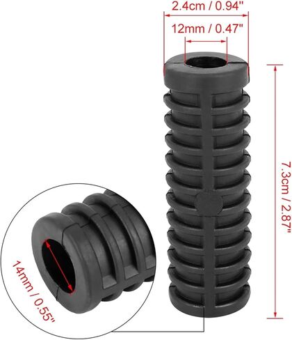 1-20 قطعة 12 مللي متر قطر معدات الدرجات النارية التحول شيفتر ركلة البداية رافعة استبدال دواسة (1 قطعة) in Kuwait