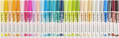 Talens Ecoline Brush Pen Set of 30 in Saudi Arabia