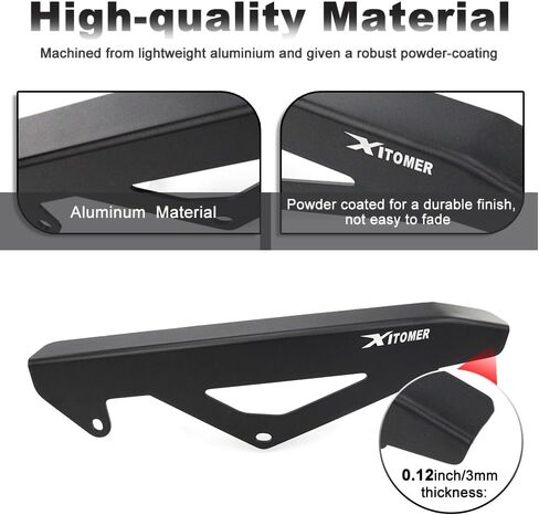Xitomer Chain Guard متوافق مع CRF250L / CRF250 Rally 2013-2020، CRF300L / CRF300 Rally 2021-2025 سلسلة حماية حماية الحرس in Saudi Arabia