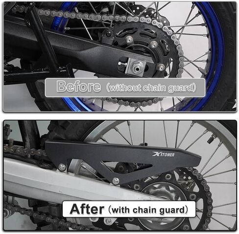 Xitomer Chain Guard متوافق مع CRF250L / CRF250 Rally 2013-2020، CRF300L / CRF300 Rally 2021-2025 سلسلة حماية حماية الحرس in Saudi Arabia
