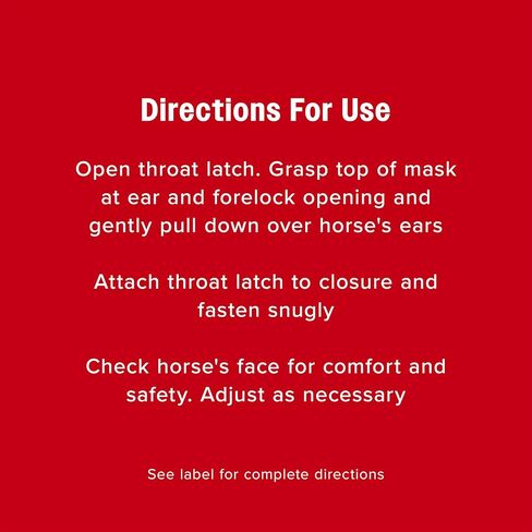 SuperMask II Fly Mask for Horses in Kuwait