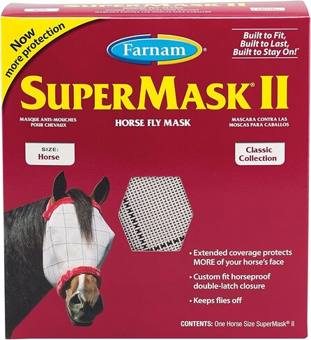 SuperMask II Fly Mask for Horses in Kuwait