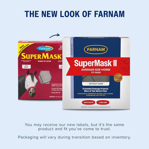 SuperMask II Fly Mask for Horses in Kuwait