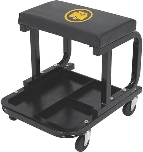 Northern Tool + Equipment Mechanic's Roller Seat with Built-in Storage — 300-Lb. Capacity in Kuwait