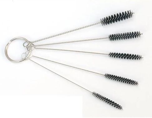 Carburetor Jets Cleaning Tool Needles Brushes Set for Motorcycle Carburetter Jet Injector Nozzle Wire Clean Spray Cleaning Tools(Brushes) in Saudi Arabia
