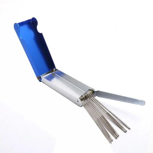Carburetor Jets Cleaning Tool Needles Brushes Set for Motorcycle Carburetter Jet Injector Nozzle Wire Clean Spray Cleaning Tools(Brushes) in Saudi Arabia