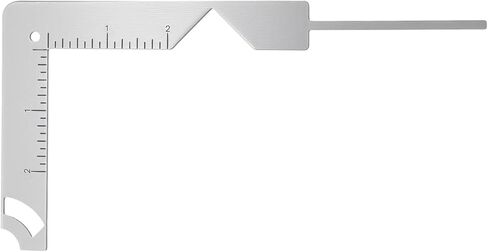 5-in-1 Book Binding Kits Stainless Steel Books Cover Maker Guide Bookbinding Ruler Easy Scrapbooking Tool for Starter Creating Book Covers Out of Chipboard Simple in Saudi Arabia
