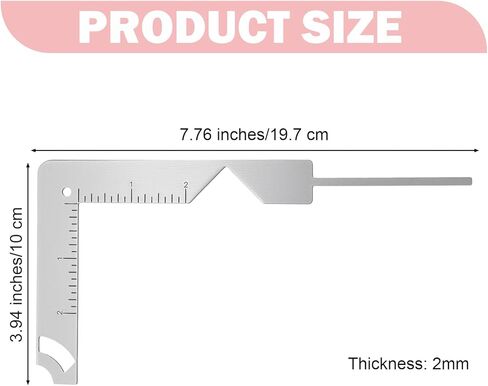 5-in-1 Book Binding Kits Stainless Steel Books Cover Maker Guide Bookbinding Ruler Easy Scrapbooking Tool for Starter Creating Book Covers Out of Chipboard Simple in Saudi Arabia