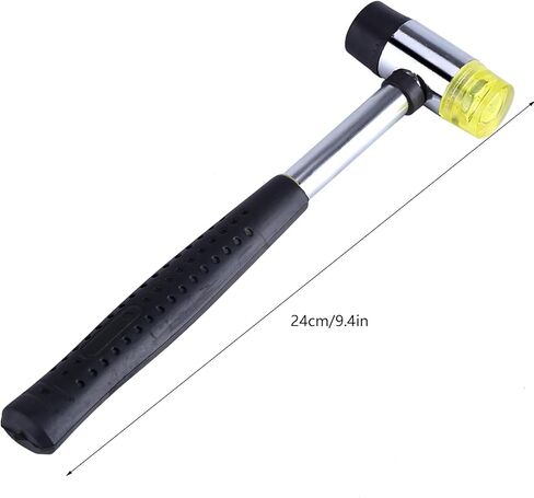 Steel Mandrel, Nylon Face Mallet Jewelry Hammer Tools, Stainless Steel, for, Jewelry Making in Saudi Arabia