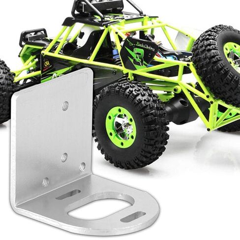 RC Motor Base, Metal Motor Mounting Holder Seat Base for 540 3660 3650 Motors RC Accessory(Silver) in Saudi Arabia