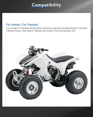 فواصل عجلات ECCPP 4x110 إلى 4x110 مقاس 1.5 بوصة 4 عروة مناسبة لـ Foreman TRX250 Recon TRX 250EX TRX300 400 300EX لـ YFM 450 600 660 700 مع مسامير 10x1.25 تجويف مركزي 83.97 مم-4 قطع in Saudi Arabia