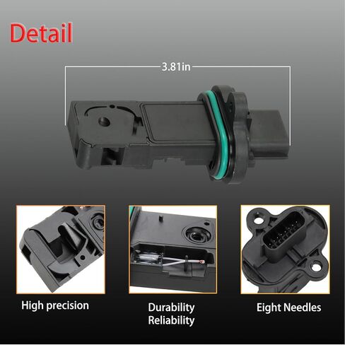 23262343 Mass Airflow Sensor MAF Sensor Compatible with Cadillac ATS Escalade XTS Chevy Silverado Suburban 1500 2500HD 3500HD Equinox Traverse GMC Sierra Acadia Yukon Buick Enclave Escalade in Kuwait