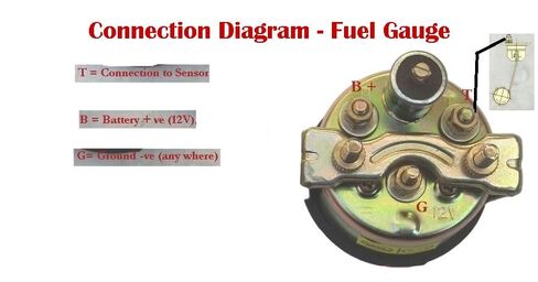 Fuel Gauge White 52 mm 12v 0-180 ohms Chrome Bezel 2 1/16" in Saudi Arabia