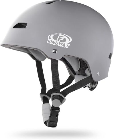 Findway Skateboard Bike Helmet - Bicycle Helmet for Kids Youth & Adults Suitable for Commuter,Skate, Scooter, Longboard & Incline Skating Rollerblading in Saudi Arabia