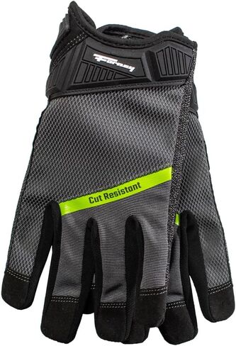 Forney U-Wrist Cut 3 Utility Work Gloves, Men's in Saudi Arabia
