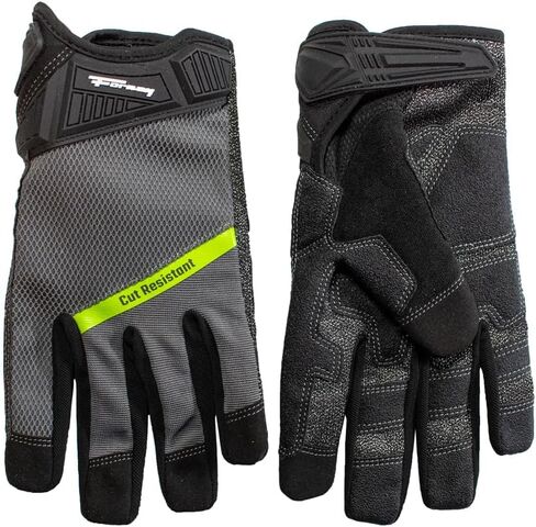 Forney U-Wrist Cut 3 Utility Work Gloves, Men's in Saudi Arabia