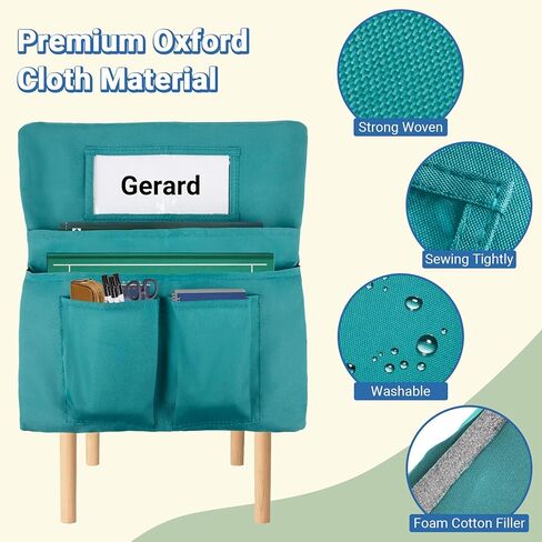 12 Pack Chair Pockets for Classrooms, 20 x 17 Inch Seat Sacks for Classroom Chairs k-2 with Name Slots and Tags, Chair Pockets for Kindergarten, School, Home, Office (6 Bright Color) in Kuwait