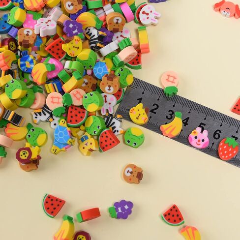 Bread Shaped Erasers for Kids - 16Pcs Mini Novelty Toast Bread Erasers Cute Fun Food Pencil Erasers for School Classroom Rewards Party Favors in Saudi Arabia