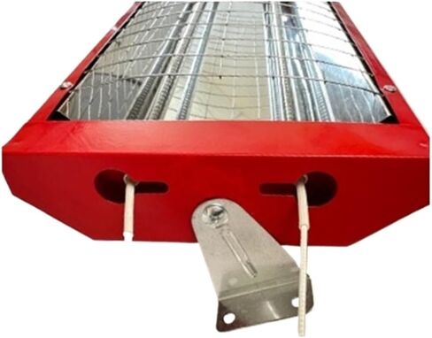 Paint Curing Lamp, 2-Pack Infrared Paint Lamp 2000W Double Tube Spray Room Red Light Automatic Heating Dryer,for Bodywork Paint Drying in Saudi Arabia