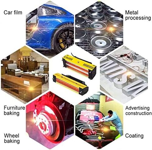 Short Wave Infrared Heater for Car Bodywork Repair - Paint Curing Lamp and Drying System for Auto Repair and Paint Applications in Saudi Arabia