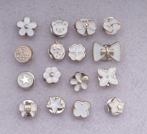 30 Pcs Women Shirt Brooch Pins Pearl Rhinestone Enamel Safety Pins Cover Up Clothing Sewing Button for Women Sweater Shawl Clips Dress Wedding DIY Project in Saudi Arabia