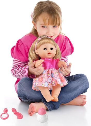 دمية أطفال بشعر من GAGAKU، دمى أطفال مقاس 12 بوصة للفتيات بعمر 3 4 5 6 سنوات، دمية أطفال للأطفال الصغار، دمى أطفال مقاس 12 بوصة مع ملحقات in Kuwait