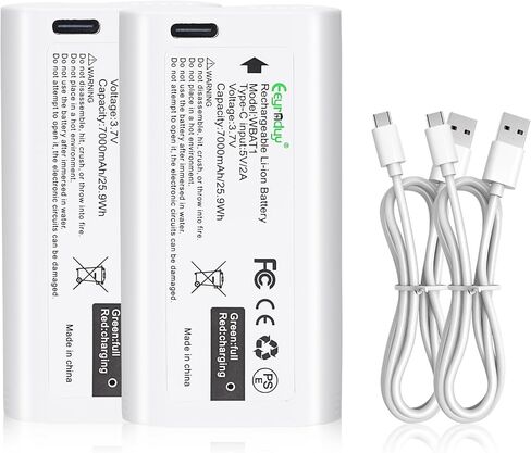 WBAT1 Removable Battery Pack for WYZE Cam Pro Camera,Replacement WYZE WBAT1 Battery,7000mAh Rechargeable Battery in Saudi Arabia