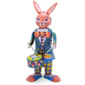 Charmgle Retro Wind-up Flipping Monkey Toy Funny Spring Clockwork Moving Tin Toys Tabletop Bookshelf Decoration in Kuwait