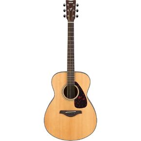 Yamaha FSX800C Small Body Solid Top Cutaway Acoustic-Electric Guitar, Natural in Kuwait