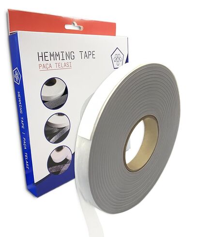 Iron on Hemming Tape Film Double Sided 0.75 in x 110 yd - No Sew Hem Tape for Pants, Curtains, Drapes, Coat Fabric - Extra Strong Stitch Witchery - Durable and Washable in Saudi Arabia