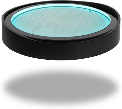 Lemofuta 20" Automatic Drift Sandscape – Zen Sand Art Display with App Control, DIY Custom Pattern Creation & LED Ambient Lighting – Perpetual Motion Decor for Relaxation, Focus & Meditation in Saudi Arabia