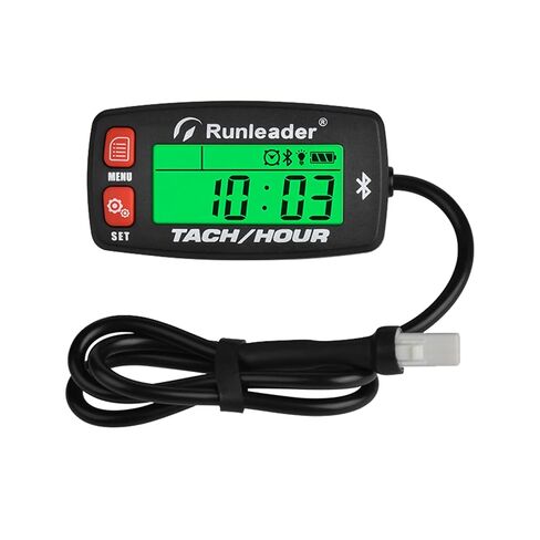 جهاز قياس سرعة الدوران لساعات التحويل بتقنية البلوتوث من Runleader RL-HM032-BT، يعمل ببطارية قابلة للاستبدال وطاقة تيار مستمر 12 فولت. (1) in Saudi Arabia