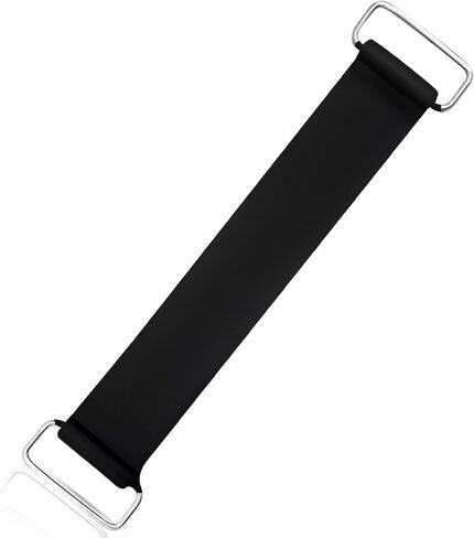 4 PCS Motorcycle Battery Strap, Stretchable Battery Strap Rubber Band with Metal Buckles, Batteries Fixed Straps Replacement for Motorcycle Scooter (2 PCS) in Saudi Arabia