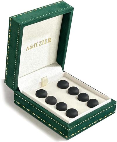 Strong Hijab Magnets for Women - 8 Pack Magnetic Scarf Pins & Clips Secure Hold, Invisible Under Scarf for Muslim Clothing and Accessories (8, Matte-Black-White/Golden Curry-Beige) in Saudi Arabia