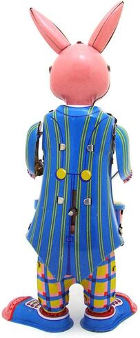 Charmgle Retro Wind-up Flipping Monkey Toy Funny Spring Clockwork Moving Tin Toys Tabletop Bookshelf Decoration in Kuwait