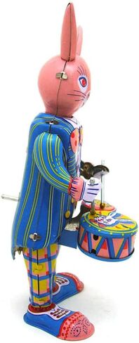 Charmgle Retro Wind-up Flipping Monkey Toy Funny Spring Clockwork Moving Tin Toys Tabletop Bookshelf Decoration in Kuwait