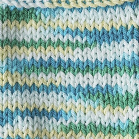 Lily Sugar 'N Cream The Original Ombre Yarn, 2oz, Gauge 4 Medium, 100% Cotton, Jewels - Machine Wash & Dry (Pack of 2) in Saudi Arabia