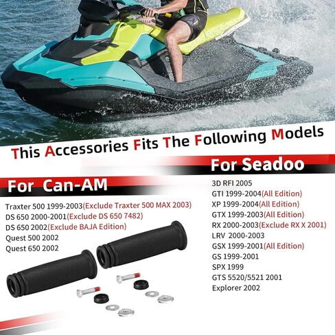 مجموعة مقبض المقبض لـ Seadoo 1999-2005 GTI XP GTX RX LRV GSX GS SPX GTS لـ Can-AM 1999-2005 Traxter DS Quest 500 650 295500691 in Saudi Arabia