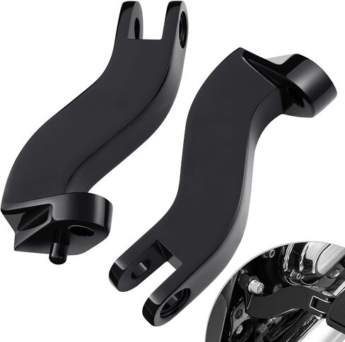 Benlari Passenger Footpegs Mount Stainless Steel Fit for Harley Davidson Touring Road King Electra Glide Road Glide Street Glide 1993-2025 (Chrome) in Saudi Arabia