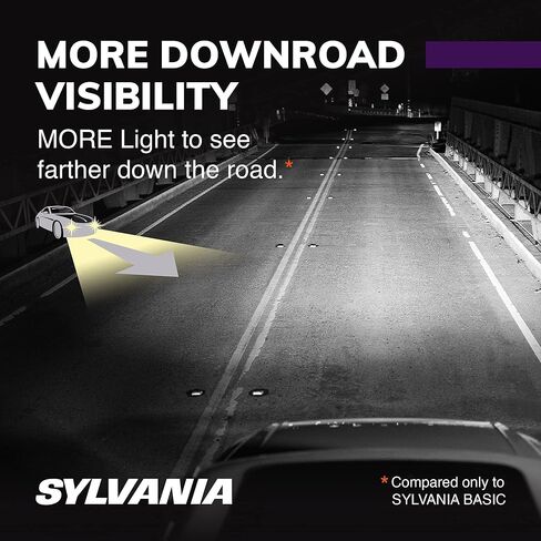 SYLVANIA - 9007 XtraVision - High Performance Halogen Headlight Bulb, High Beam, Low Beam and Fog Replacement Bulb (Contains 2 Bulbs) in Saudi Arabia
