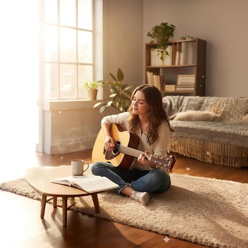 Yamaha FSX800C Small Body Solid Top Cutaway Acoustic-Electric Guitar, Natural in Kuwait