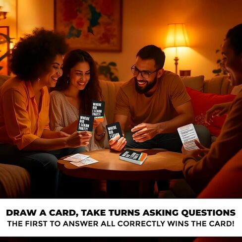 QUOKKA Trivia Games for Adults with 500 Questions - Fun Adult Board Game Trivia Cards for Teens, and Families – Trivia Cards with Answers – Great Board Games Trivia for Family Party and Game Night in Saudi Arabia