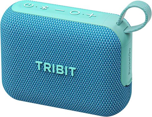 مكبر صوت بلوتوث محمول Tribit PocketGo، وقت تشغيل 20 ساعة، IP68 مقاوم للماء/الغبار، لاسلكي، BT6.0، دش، صوت قوي، EQ مخصص، TWS، يدعم بطاقة TF، قابل للطفو، نوع C، السفر/الخارج/المنزل in Saudi Arabia