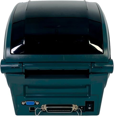 Zebra GX430T Thermal Transfer Label Barcode Printer 300 dpi USB Serial Parallel GX43-102510-00GA, Bundle with AC Adapter (Renewed) in Saudi Arabia